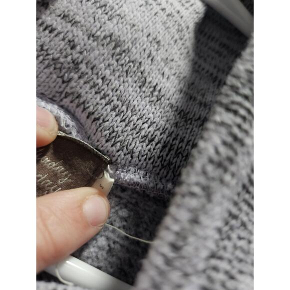 Anthropologie Saturday Sunday Hilo Funnel Cowl Neck Pullover Sweater S Lavender - Picture 11 of 16